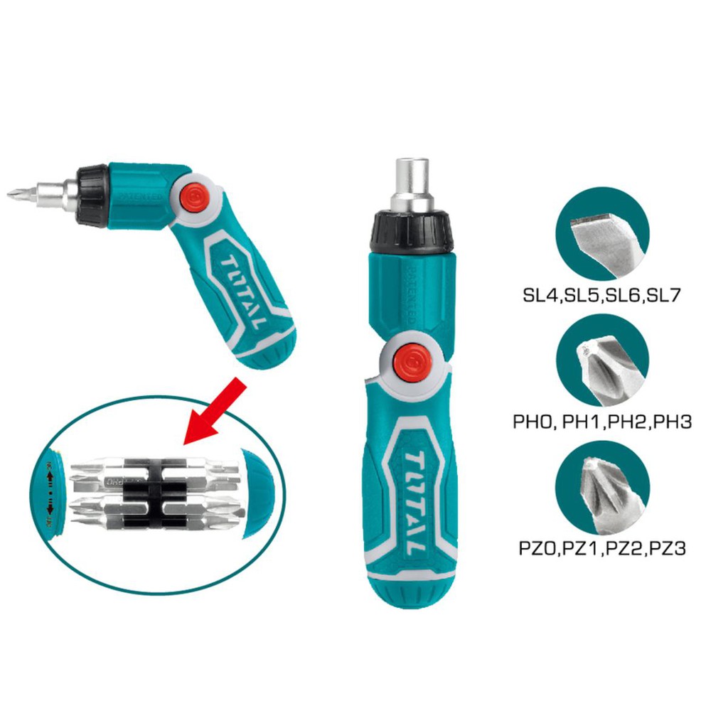 Bộ tua vít đa năng Total TACSD30136