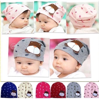 Mũ cotton cho bé 0-18 tháng