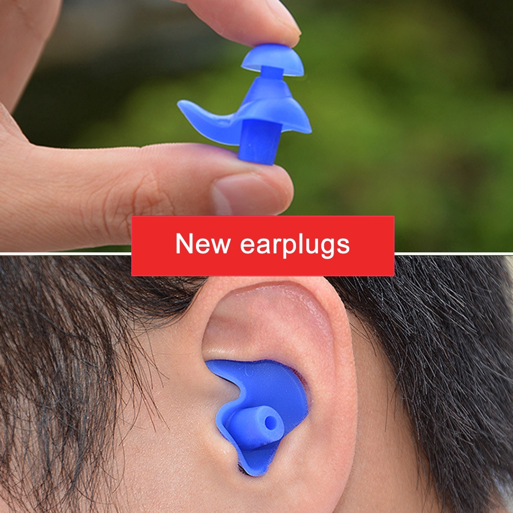 Nút nhét tai chống nước khi đi bơi bằng silicone thiết kế cho người lớn / trẻ em