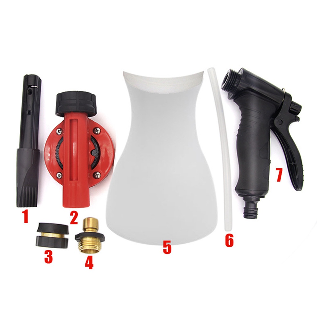 Bình Xịt Bọt Tuyết 1 / 4 &quot;Chuyên Dụng Rửa Xe Hơi