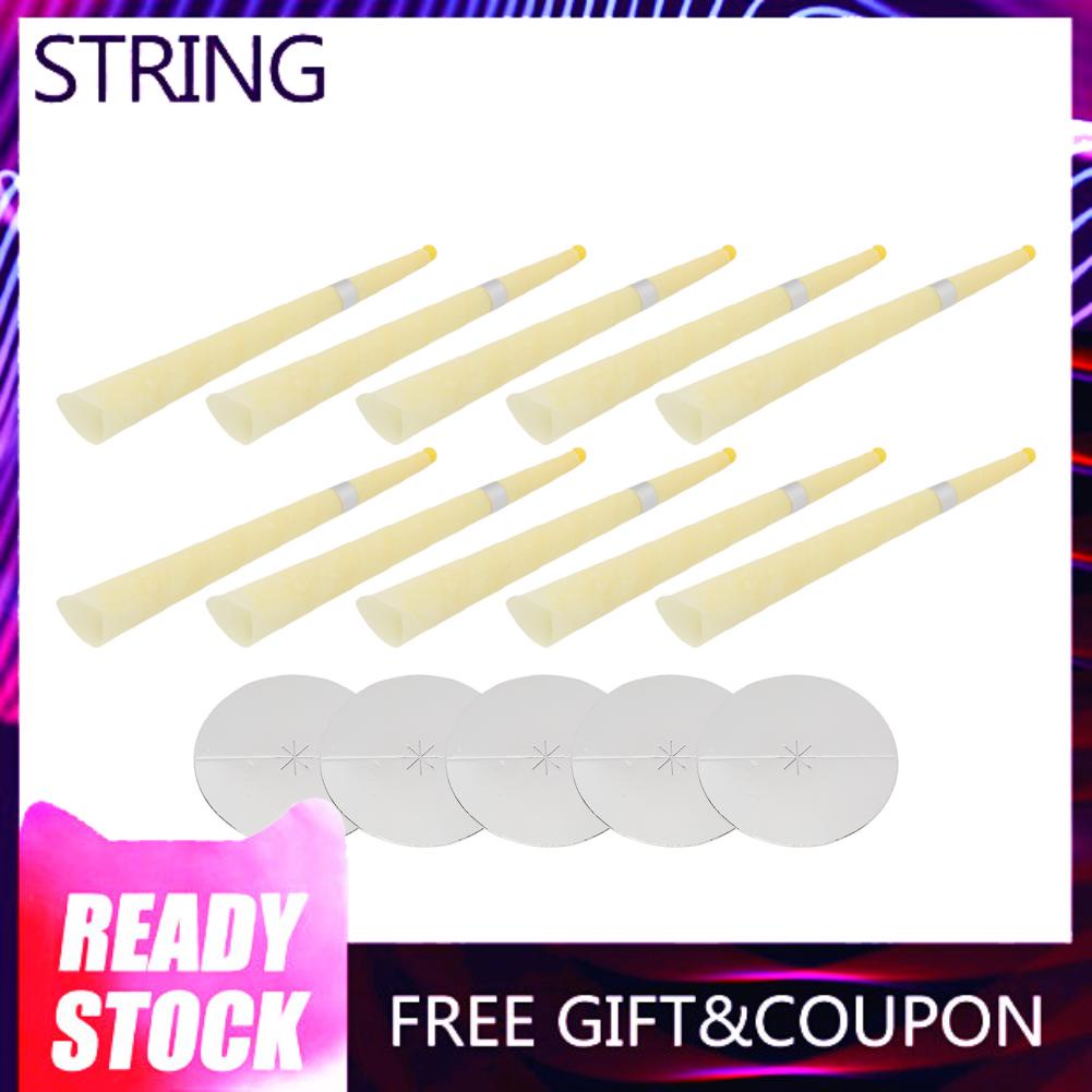 String 10pcs Ear Cleaning Candling Wax Reduce Headaches Relieve Fatigue