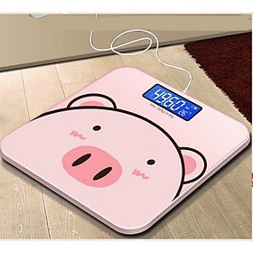 Cân Điện Tử Sức Khỏe Hình Chú Heo Xinh Xắn CÂN SẠC PIN USB