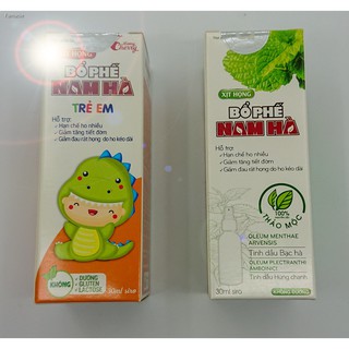 Xịt họng Bổ phế Nam Hà 30ml