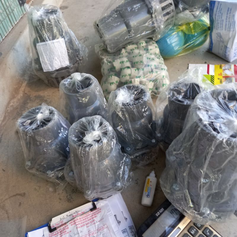 Rọ bơm phi 60. 76. 90. 110 . LUPE bơm nhựa từ 48-110. chõ bơm 90 . lup be 90,110 đài loan