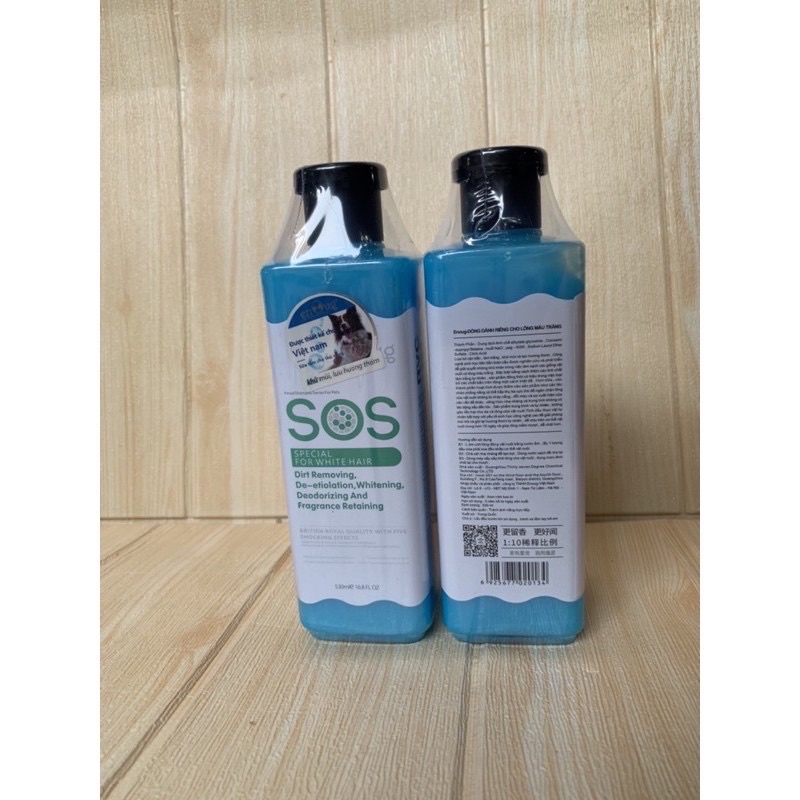 Sữa tắm SOS cho chó mèo 530ml