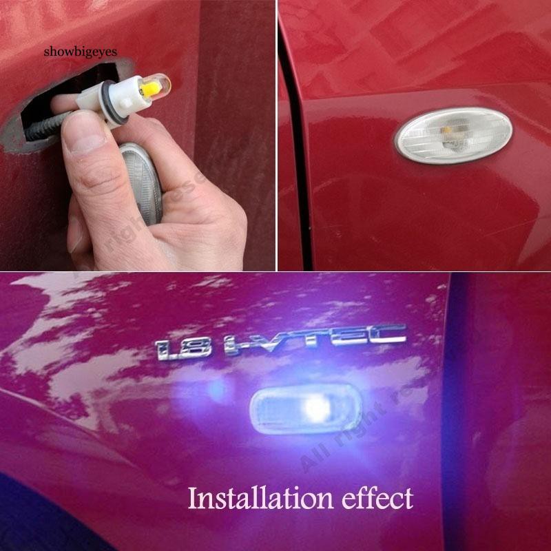 Set 4 đèn LED xe hơi bằng silicon có chuyển tính hiệu đèn