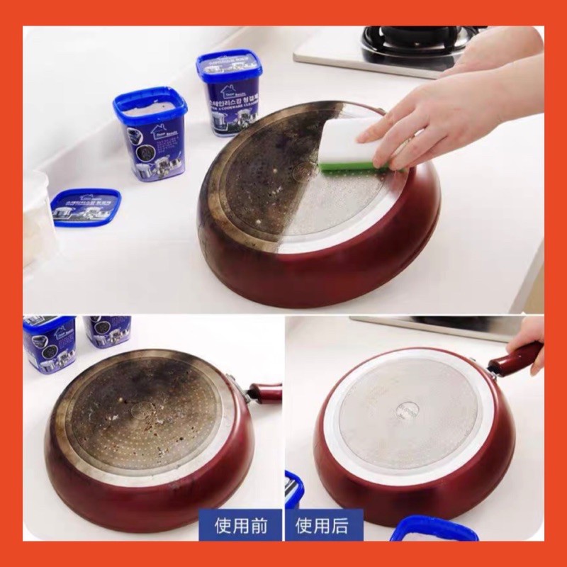 Bột tẩy trăng xoong nồi đa năng tiện lợi ( có quà tặng )