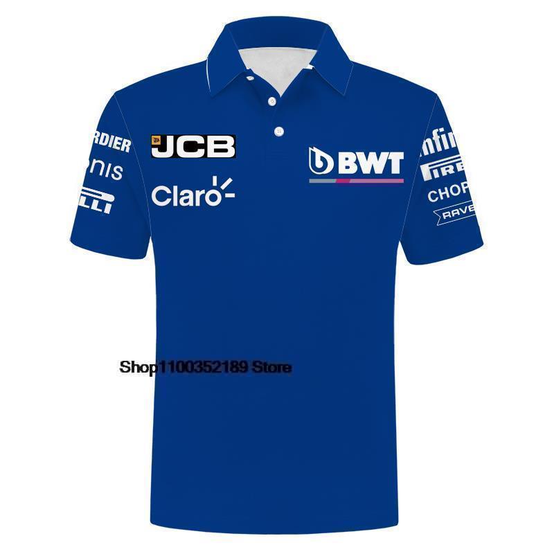 Áo Thun Polo Tay Ngắn Phong Cách Công Sở Thời Trang Mùa Hè Hàng Mới 2022 F1 Dành Cho Bạn Nam