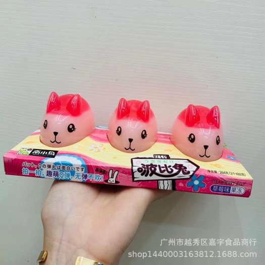 Thạch jelly hoa quả hình thỏ đáng yêu vị cam, dâu | BigBuy360 - bigbuy360.vn