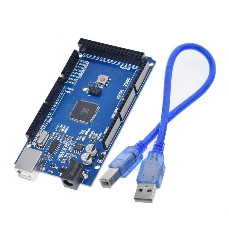 Mega2560 MEGA 2560 R3 (ATmega2560-16AU CH340G) Bàn phát triển USB AVR MEGA2560 với cáp Arduino