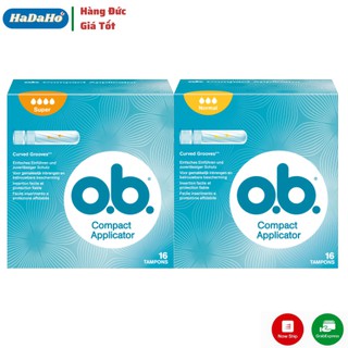 Tampon OB cần đẩy - Băng vệ sinh tampon Facelle có cần đẩy - hàng Đức