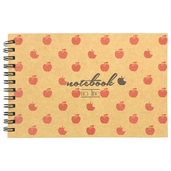 Sổ Lò Xo The Sun Notebook No Line - Hình Táo