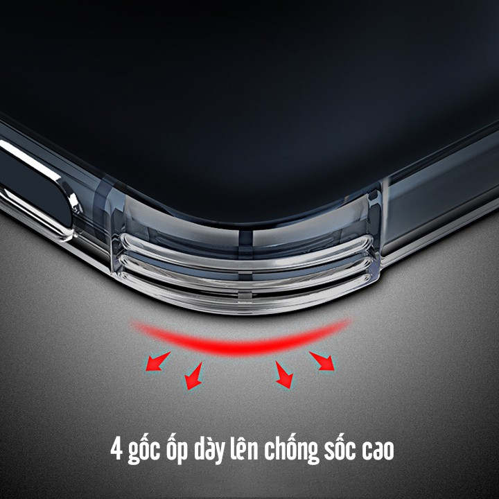 Ốp lưng Cho dòng máy Oppo - Realme - Reno trong suốt chống sốc 6D | BigBuy360 - bigbuy360.vn