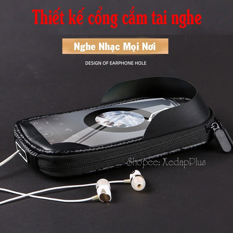 Túi xe đạp treo sườn xe chống nước đựng điện, đồ cá nhân cao cấp Hay Sport - T53