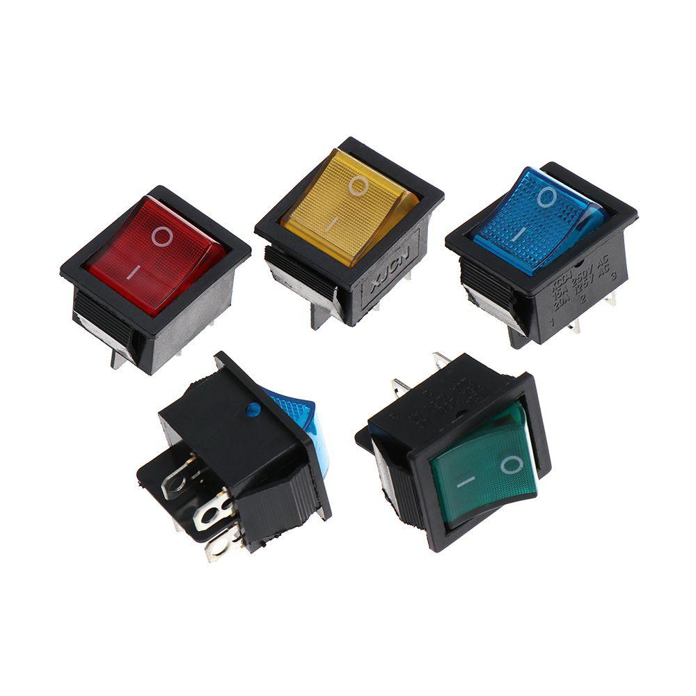 Set 5 Công Tắc Bật / Tắt 2 Vị Trí 4 Pin