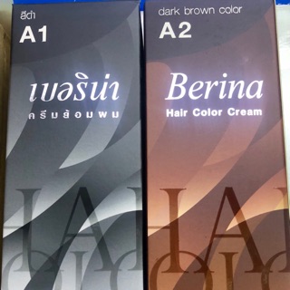 thuốc nhuộm tóc berina A1&A2 hàng thái lan