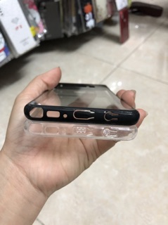 Ốp Samsung Note7/NoteFe viềng dẻo lưng trong