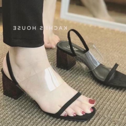 Giày Nữ 5 Phân Quai Hậu Thiết Kế Quai Trong Và Quai Nỉ Lên Chân Sang Đẹp Sản Phẩm Chất Lượng Độ Bền Cao Size 35 - 39