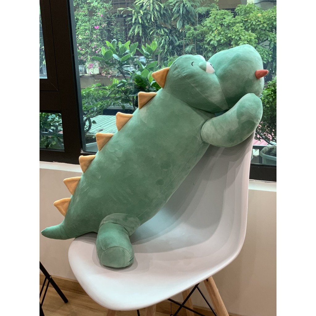Gấu bông ôm cute cho bé   SIÊU TO dài 1met , vỏ bọc nỉ mềm mại , bông mịn siêu nảy chống xẹp