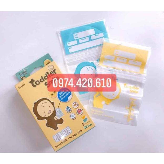 [ Chính Hãng] Túi trữ sữa Toddler Mini Thái Lan hộp 22 chiếc.