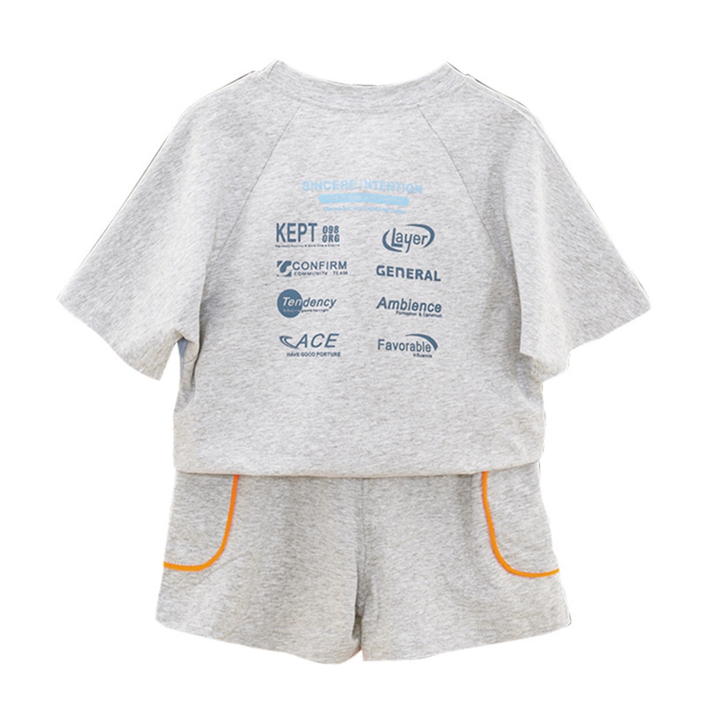 Đồ bộ bé trai chất cotton, Bộ cộc CCA từ 6-23kg MINKY Sun