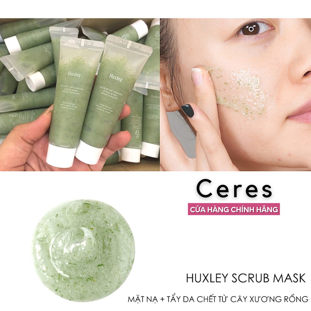 Tẩy Tế Bào Chết Huxley - Tẩy Da Chết Body & Mặt Secret of Sahara Scrub Mask 30g | BigBuy360 - bigbuy360.vn
