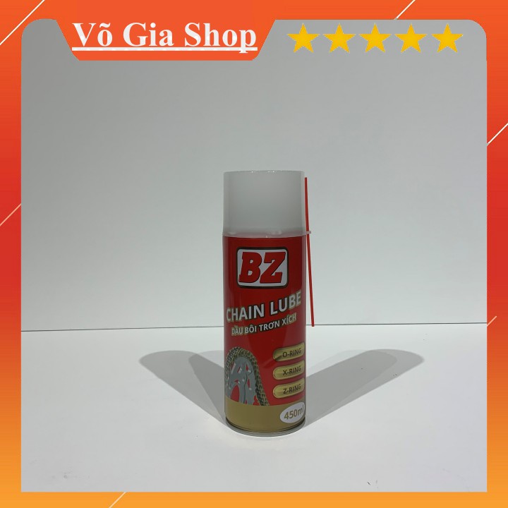 Chai Xịt Dưỡng Sên BZ Chain Lube 450ml Chất Lượng Cao