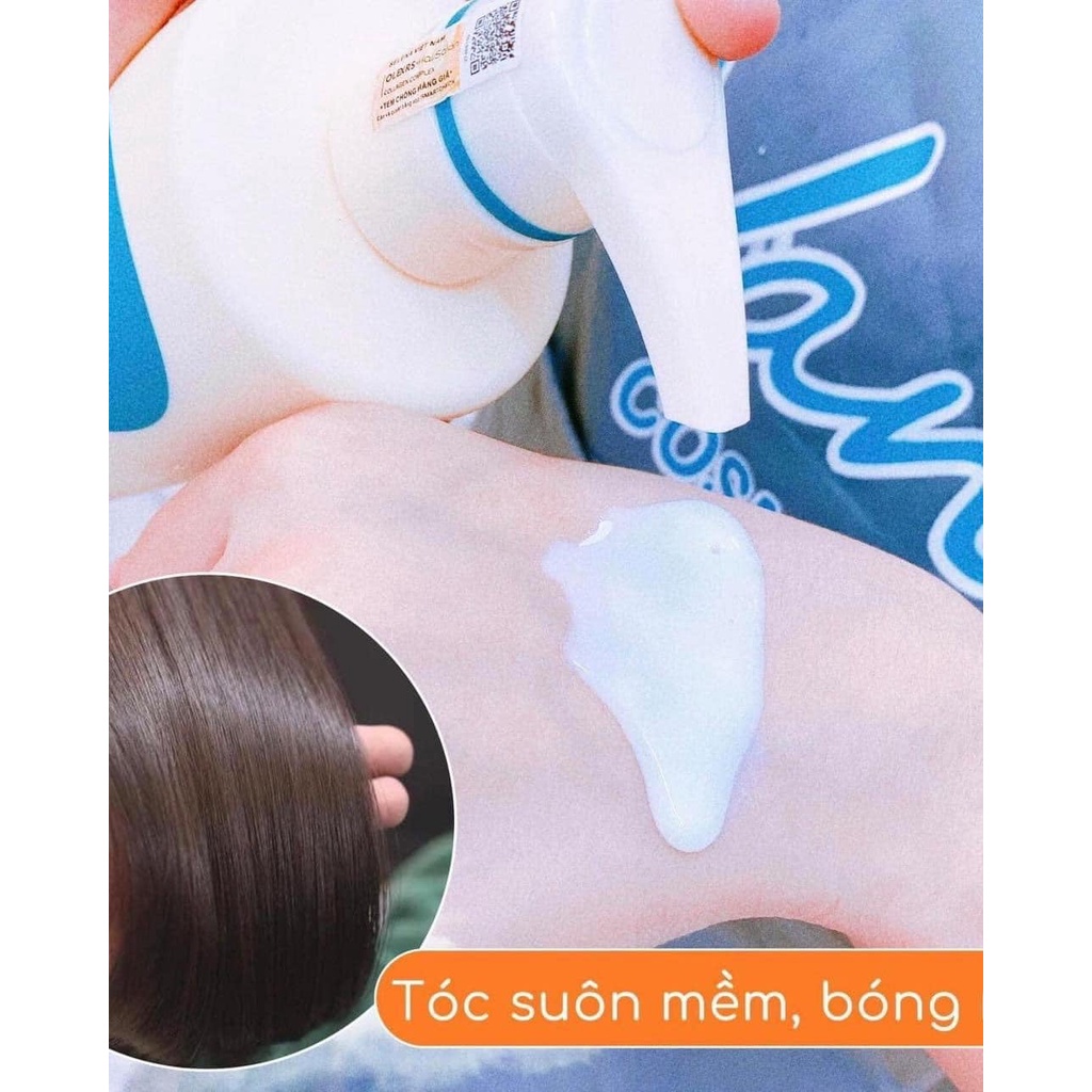 Trọn bộ  𝗗𝗮̂̀𝘂 𝗴𝗼̣̂𝗶 xả - Ủ tóc - Dưỡng tóc 𝗢𝗟𝗘𝗫𝗥𝗦 siêu mềm mượt