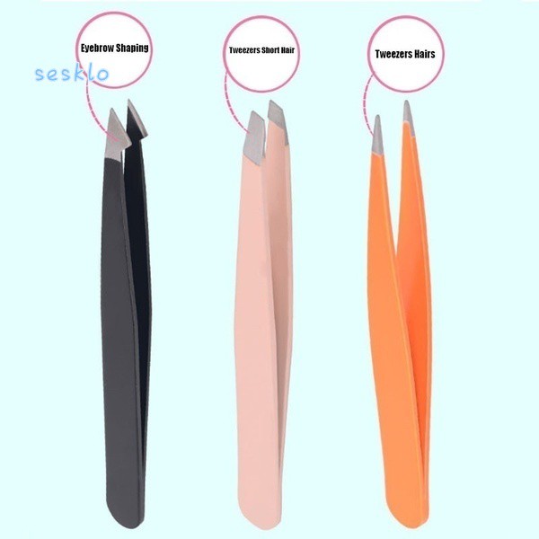 Đồ Chơi Nhân Vật SK SK Độc Đáo Sáng Tạo☑Set 3 Nhíp Hỗ Trợ Tháo Lông Mày Tiện Dụng Chất Lượng Cao