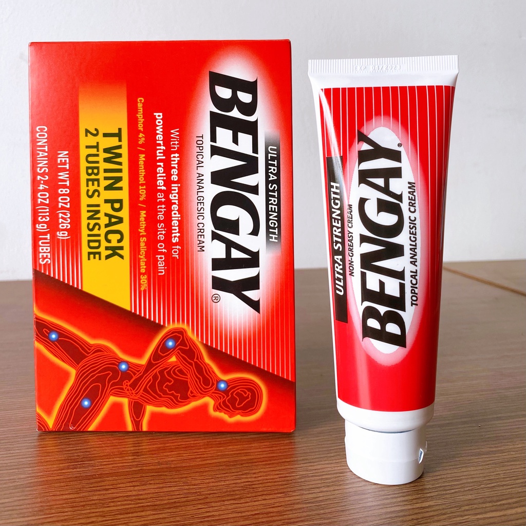 Kem Xoa Bóp Bengay Ultra Strength Tuýp 113G Hàng Nhập Mỹ Giảm Đau Nhức Xương Khớp, Hiệu Quả Một Cách Nhanh Chóng