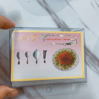 Bộ kim làm thạch 3D hoa hồng
