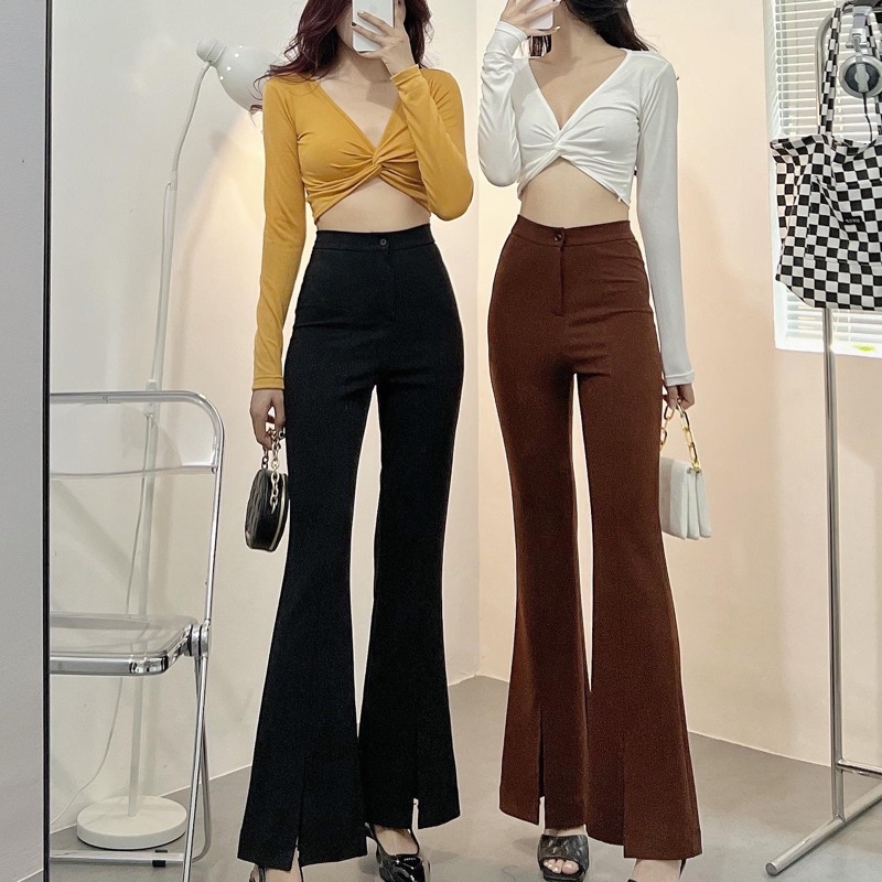 Áo Croptop Xoắn Ngực Siêu Xinh [ẢNH THẬT 100%