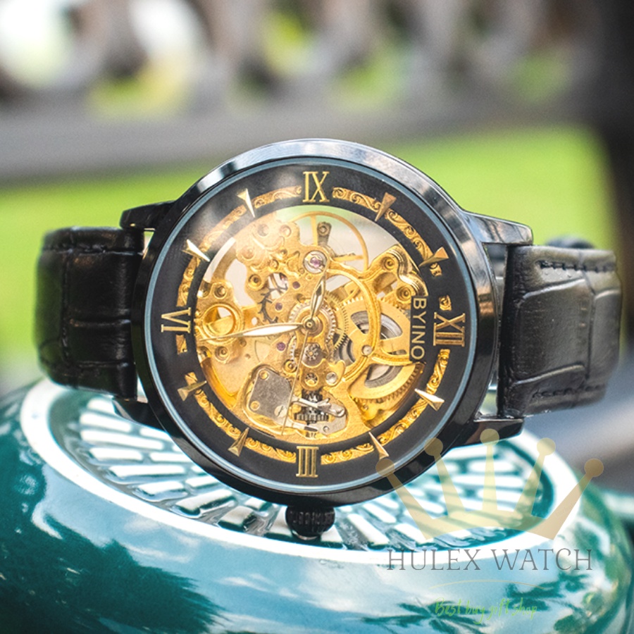 Đồng hồ tự động nam Byino 8222 thời trang cao cấp siêu hấp dẫn