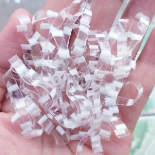 25g thun buột tóc trong  (cở to)