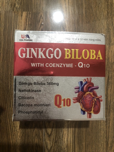 Ginkgo biloba -Cải thiện trí nhớ và chứng mất ngủ hoạt huyết dương não