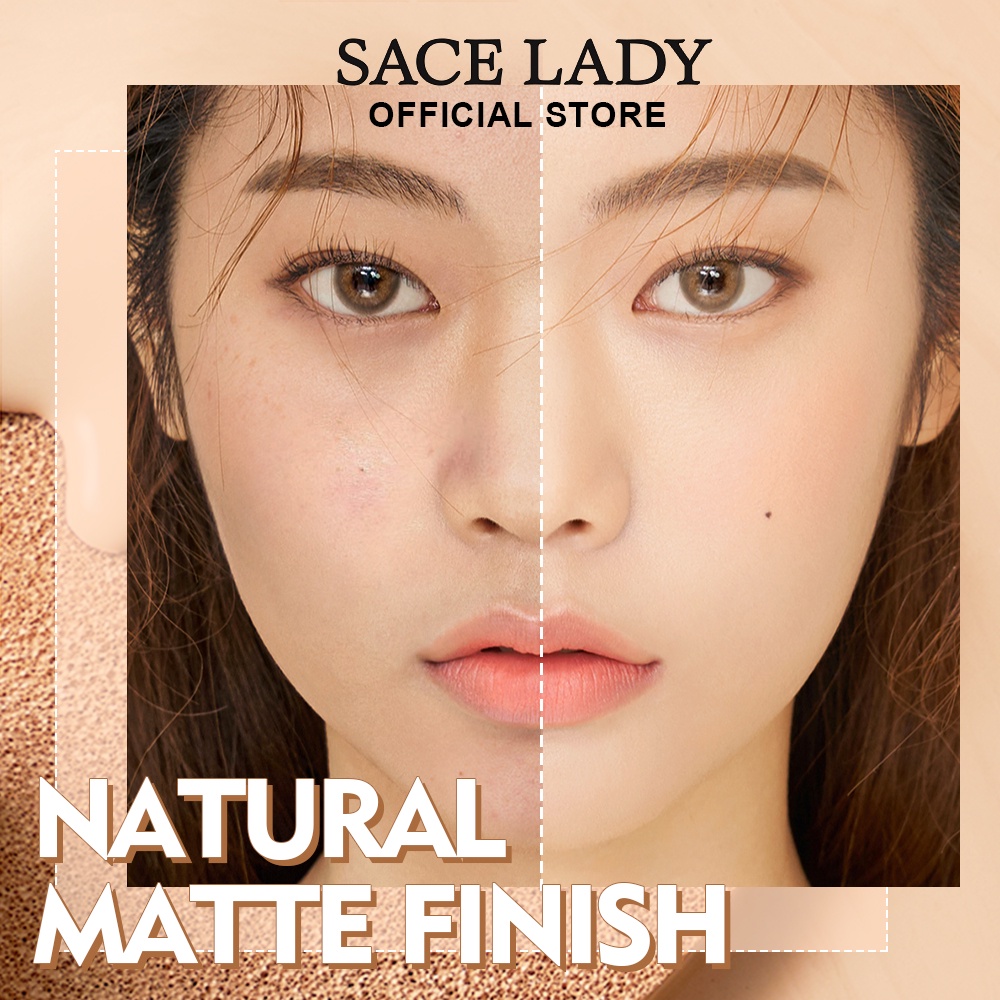 BB Cushion SACE LADY lâu trôi chống thấm nước trang điểm mặt SPF50/PA+++ | BigBuy360 - bigbuy360.vn