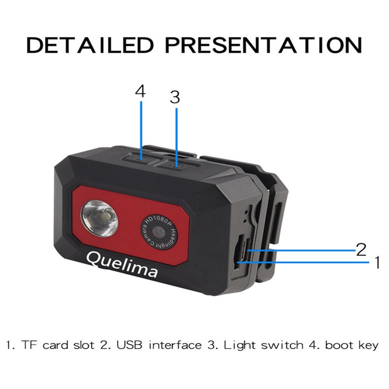 Camera thể thao Quelima siêu HD 1080P
 | BigBuy360 - bigbuy360.vn