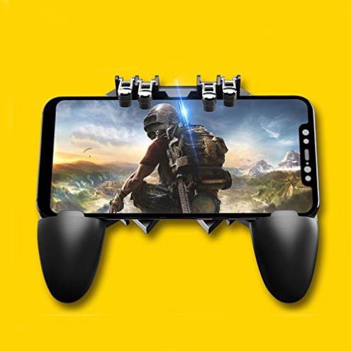 Tay cầm gắn điện thoại hỗ trợ chơi game PUBG AK66 tiện dụng