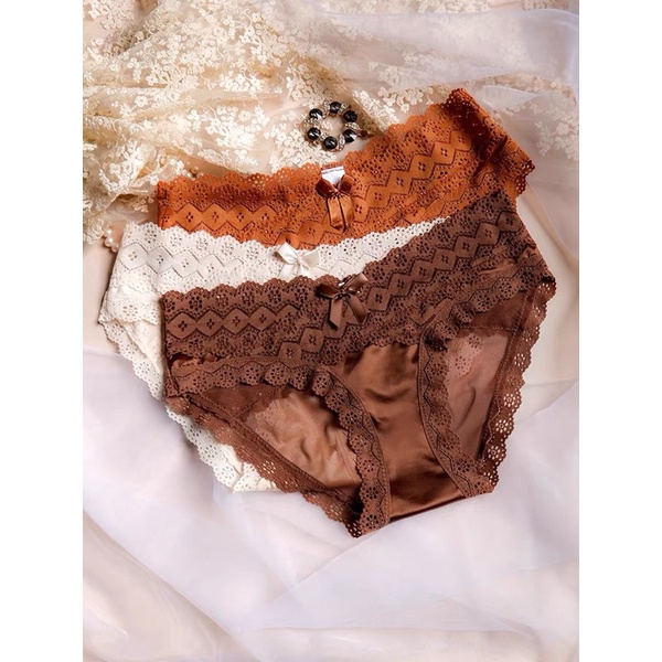 Quần Lót Ren, Quần Lót Cao Cấp Cạp Chéo Sexy Siêu Tôn Dáng