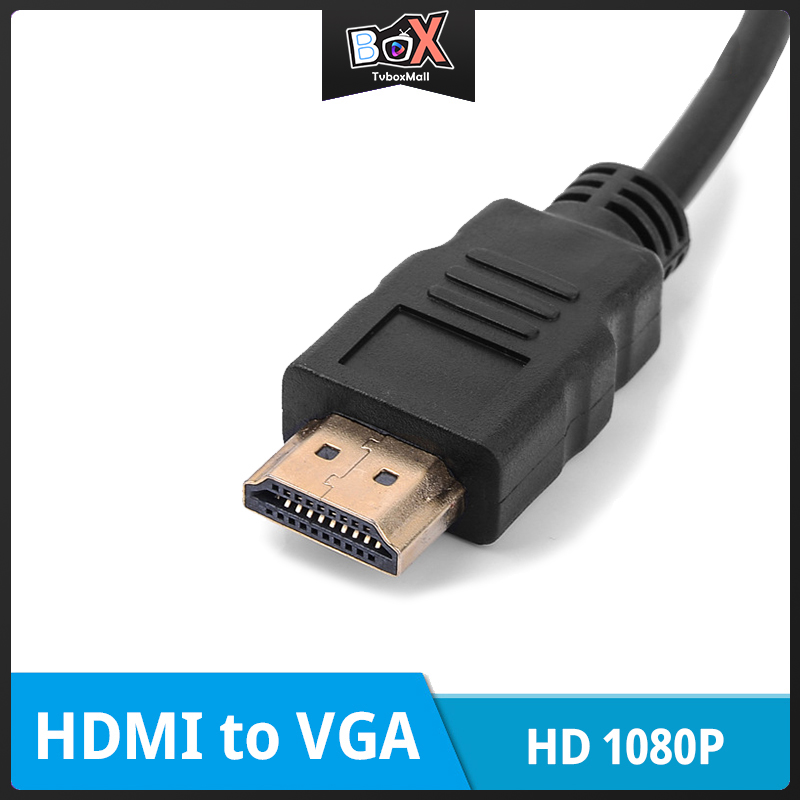 Đầu Chuyển Đổi Hdmi Sang Vga Hỗ Trợ Full Hd 1080p Chất Lượng Cao