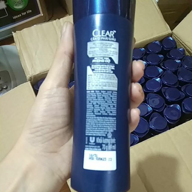 Tắm gội 3 in 1 Clear Men 70ml