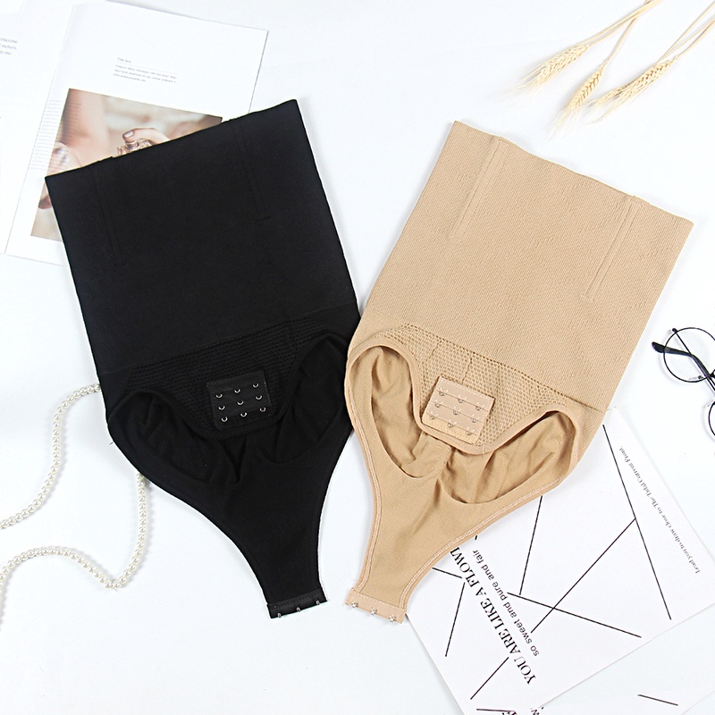 MUNAFIE Quần Lót Lưng Cao Định Hình Cơ Thể Chất Liệu Spandex Co Giãn Quyến Rũ Cho Nữ S0102