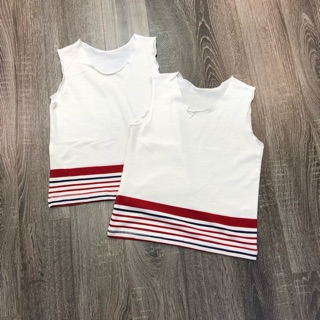 Áo ba lỗ trẻ em chất cá sấu cotton