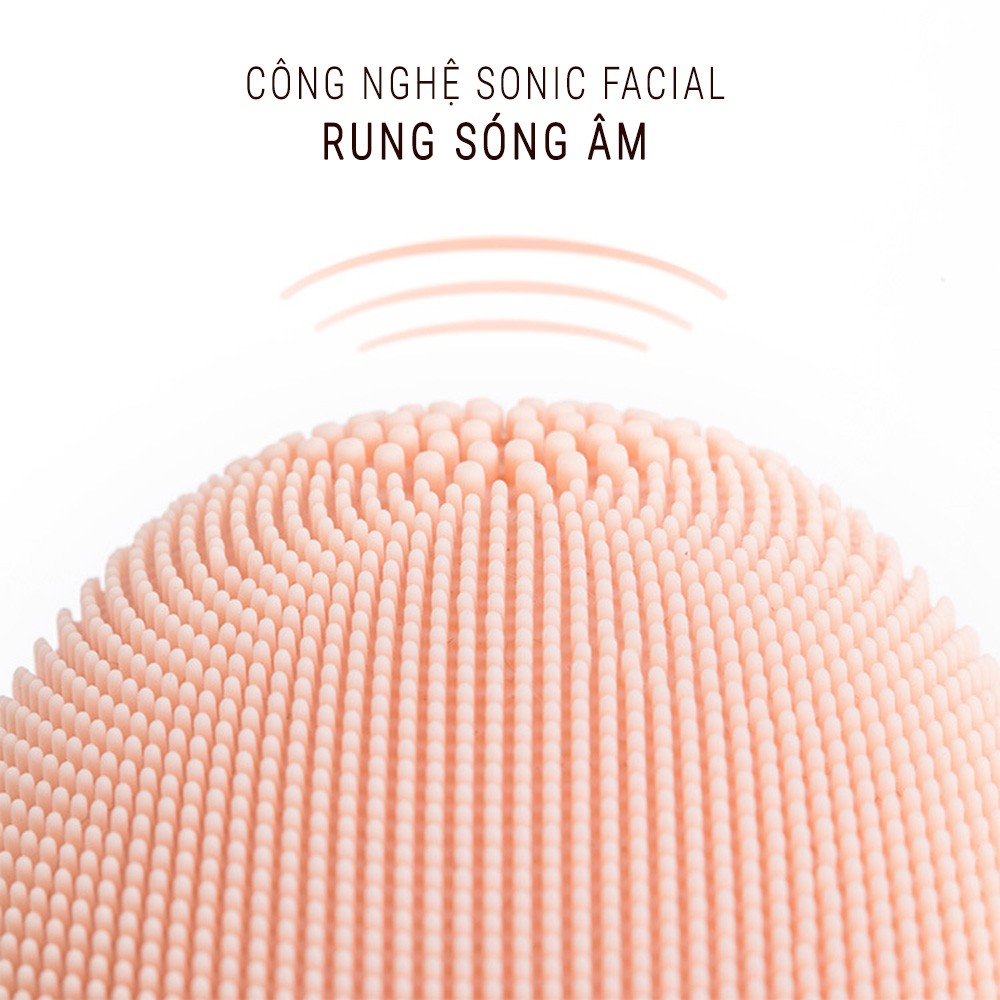 Máy Rửa Mặt Massage JORDAN & JUDY VC001 Dùng Pin AAA Bền Bỉ Lông Silicon 2 Mặt Mềm Mại MINISO | BigBuy360 - bigbuy360.vn