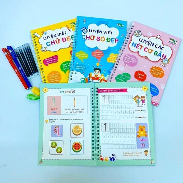 Bộ Vở tập viết chuẩn ngữ pháp Việt Nam