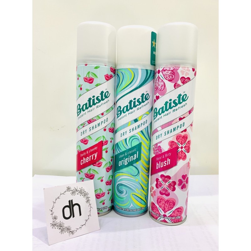 DẦU GỘI KHÔ BATISTE 200ml