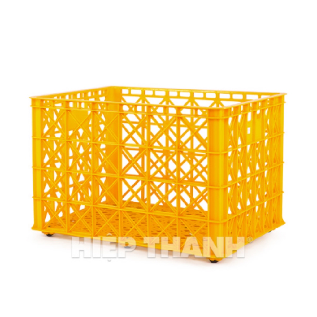 Sóng hở, rổ nhựa hở loại lớn dùng cho shiper chở hàng 85x63x52 cm có bánh xe và không bánh xe của gia dụng du thủy