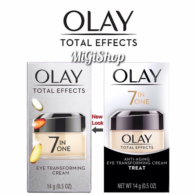 [Hàng Mỹ] Kem Dưỡng Mắt Chống Lão Hoá Olay Total Effects Eye Transforming Cream 14g | BigBuy360 - bigbuy360.vn