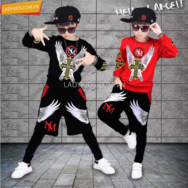 Bộ nhảy hiphop, bộ đồ biểu diễn hiphop, quần áo hiphop mặc tết