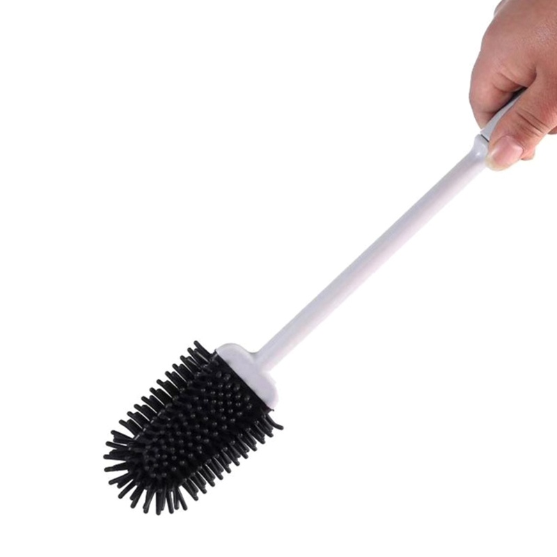 Giá Đỡ Bàn Chải Vệ Sinh Toilet Bằng Silicon Mềm Linh Hoạt Siêu Bền